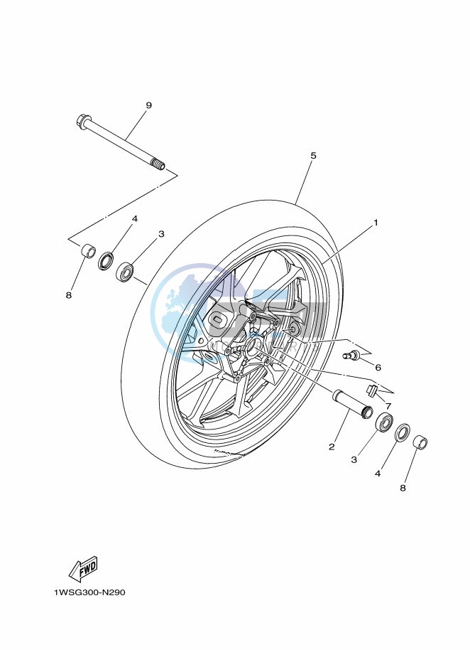 FRONT WHEEL