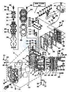 130B drawing CYLINDER--CRANKCASE