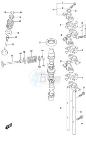 DF 25A drawing Camshaft