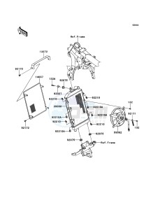 VN1700_VOYAGER_CUSTOM_ABS VN1700KCF GB XX (EU ME A(FRICA) drawing Radiator