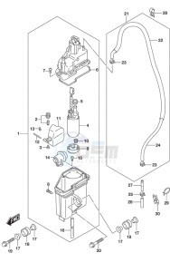 DF 200AP drawing Fuel Vapor Separator