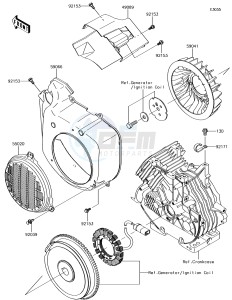 MULE SX KAF400JJF EU drawing Cooling