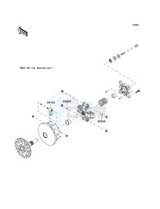 MULE_610_4X4 KAF400ACF EU drawing Optional Parts(Engine)