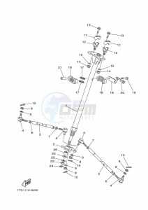 YFZ450R (BKDL) drawing STEERING