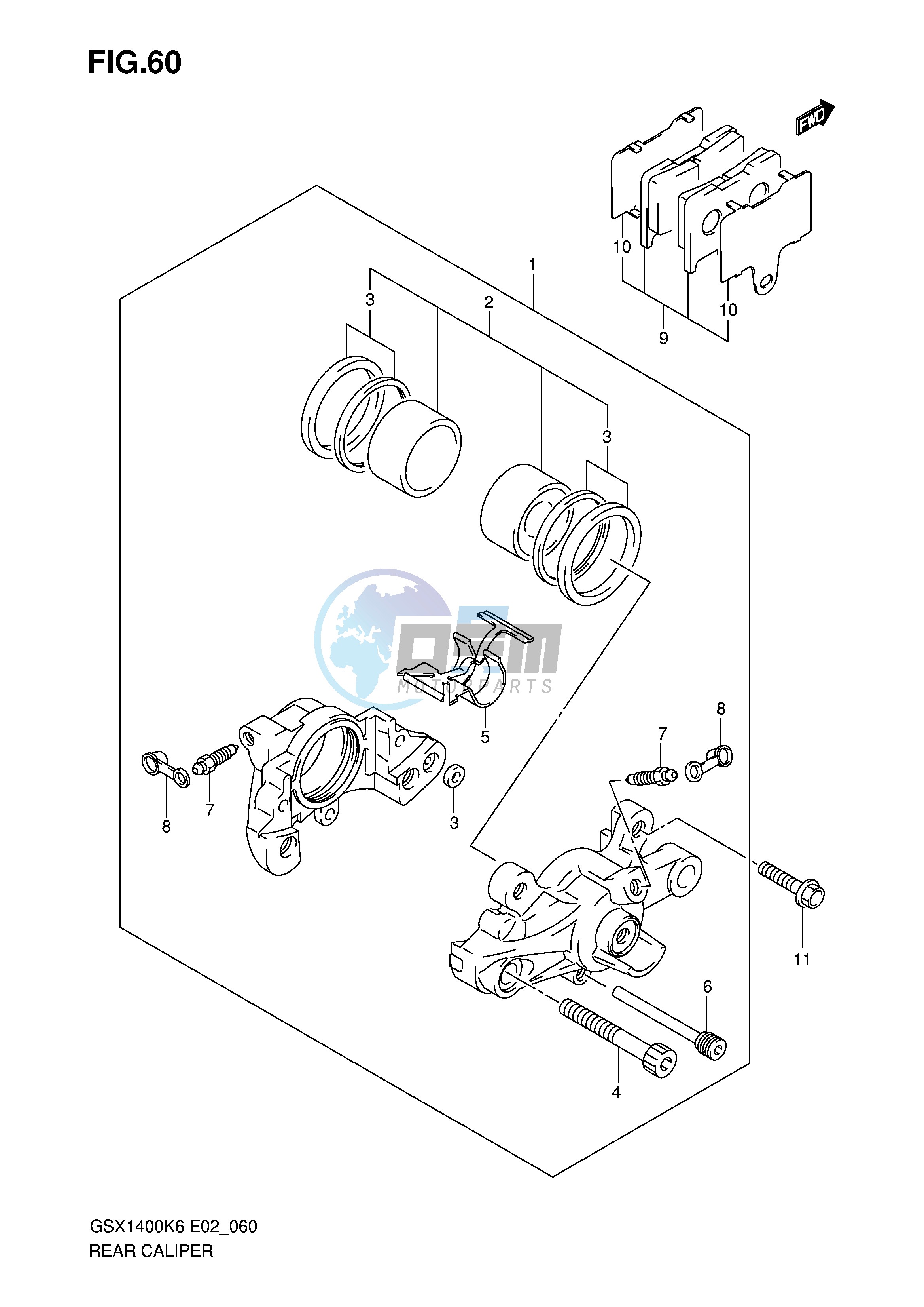 REAR CALIPER