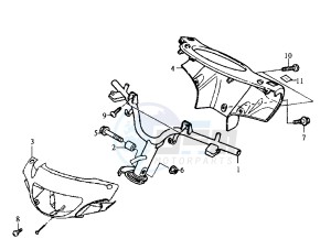 CINDERELLA - 100 cc drawing FRONT BRAKE CALLIPER