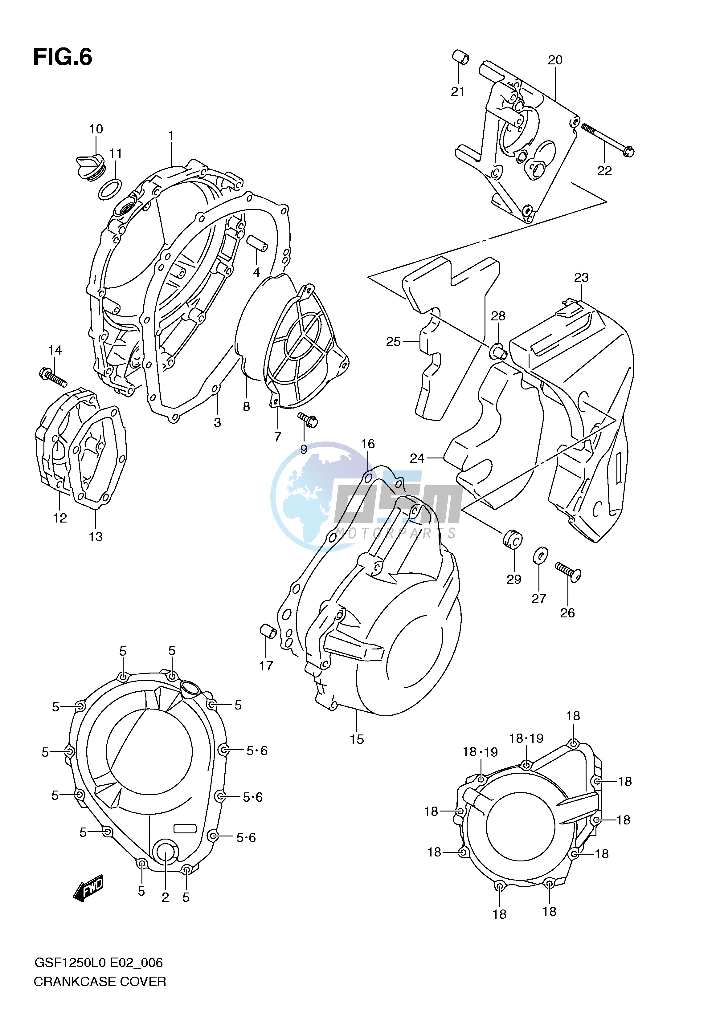 CRANKCASE COVER