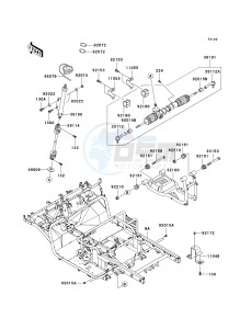 KAF 620 P [MULE 4000] (P9F-PAF) P9F drawing FRAME