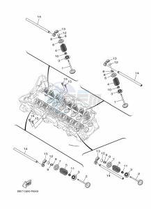 MT-10 MTN1000 (B5Y1) drawing VALVE