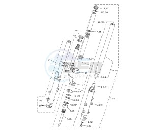 XP T-MAX ABS 500 drawing FRONT FORK