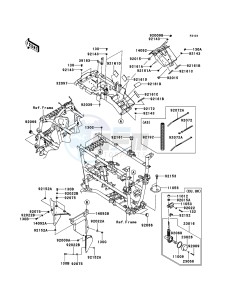 KVF750_4X4_EPS KVF750GCS EU GB drawing Frame Fittings