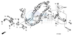 SH1259 ED / 2ED drawing FRAME BODY