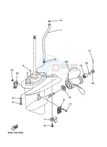 F25DMHS drawing LOWER-CASING-x-DRIVE-2