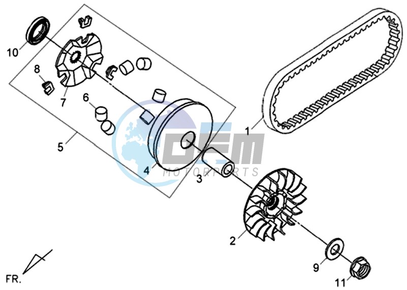 CLUTCH / V BELT