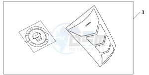 VFR800A drawing TANKPAD / FUEL LID COVER