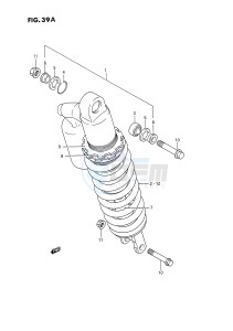 RMX250 (E3) drawing SHOCK ABSORBER (MODEL M N)