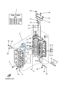 150AETX drawing CYLINDER--CRANKCASE-1