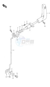 DF 6 drawing Clutch Lever