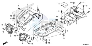 TRX420FA6G TRX420 Europe Direct - (ED) drawing FRONT FENDER