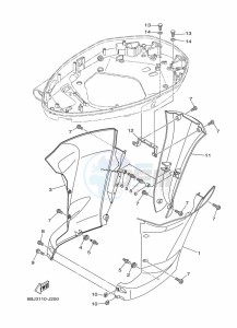 FL350AET1U drawing BOTTOM-COVER-3