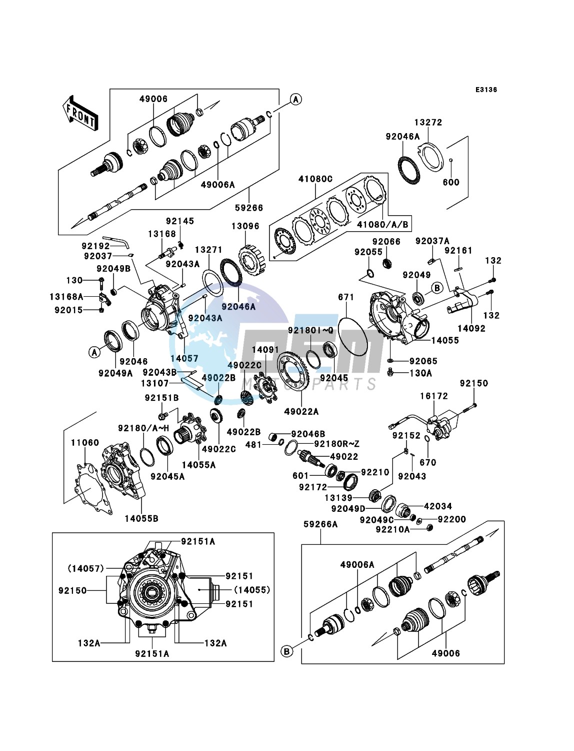 Drive Shaft-Front