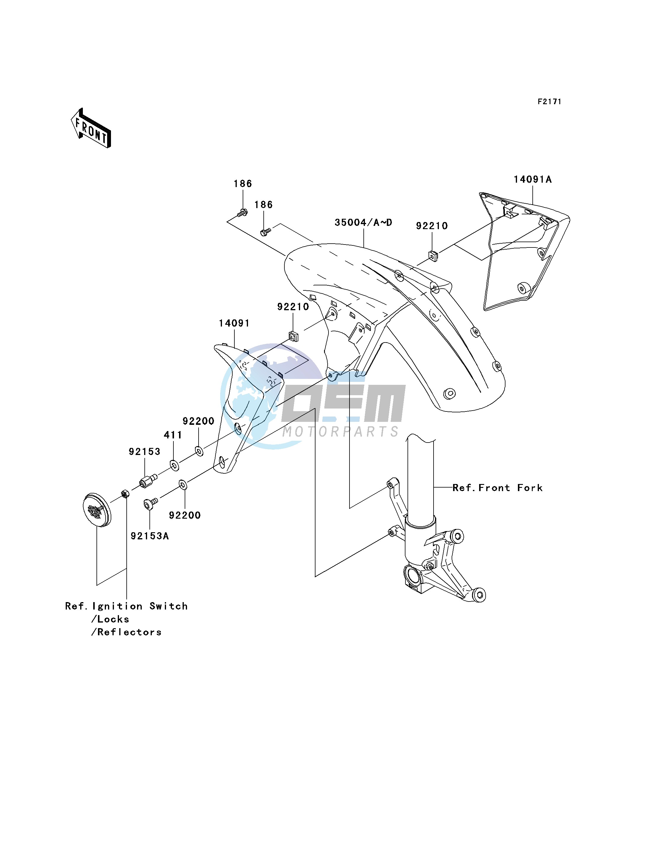 FRONT FENDER-- S- -