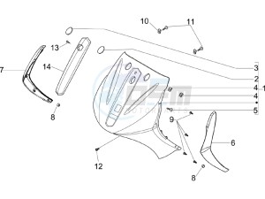 Beverly 500 (USA) USA drawing Front shield