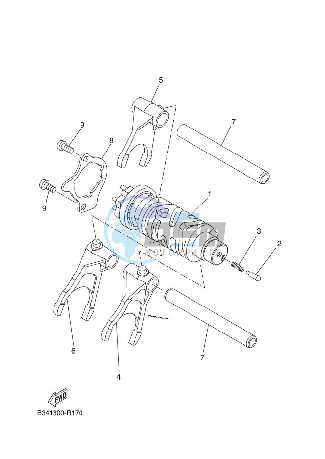 SHIFT CAM & FORK