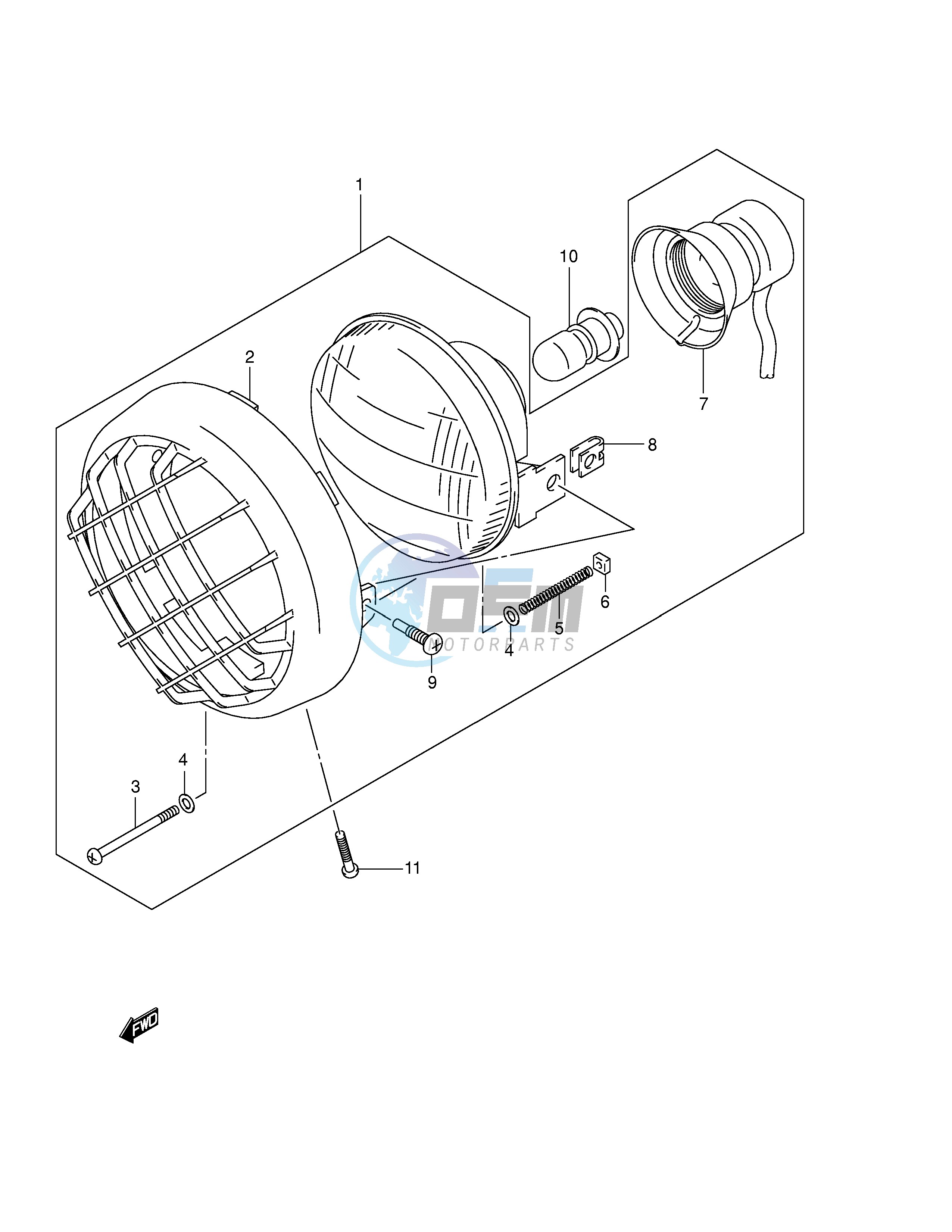 HEADLAMP (MODEL Y)