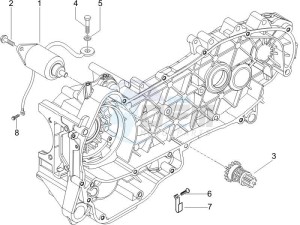 Fly 150 4t drawing Starter - Electric starter