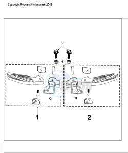 TWEET 50 V drawing FOOT SUPPORT