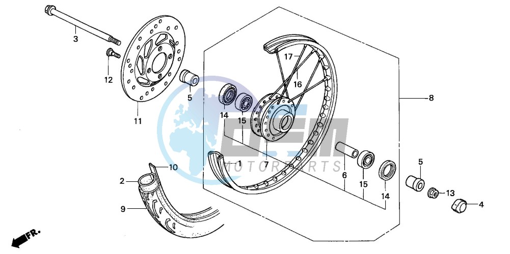 FRONT WHEEL