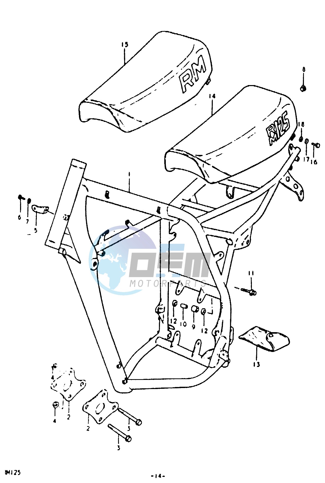 FRAME - SEAT