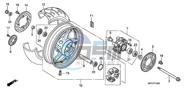 REAR WHEEL