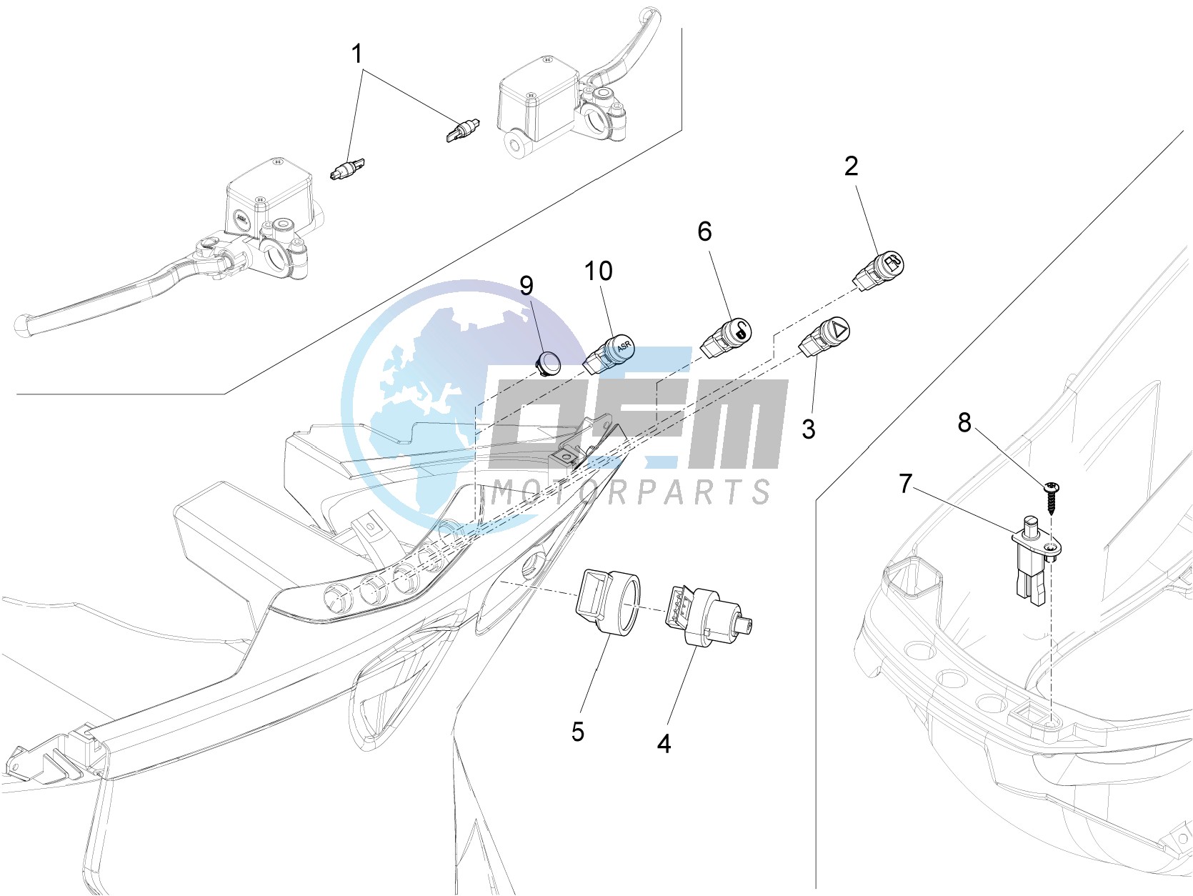 Selectors - Switches - Buttons