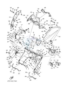 XP500A T-MAX 530 (2PWC) drawing LEG SHIELD