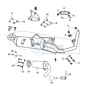 JETFORCE 50 R ICE BLADE U drawing EXHAUST