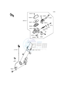 ER-6F_ABS EX650FGF XX (EU ME A(FRICA) drawing Front Master Cylinder