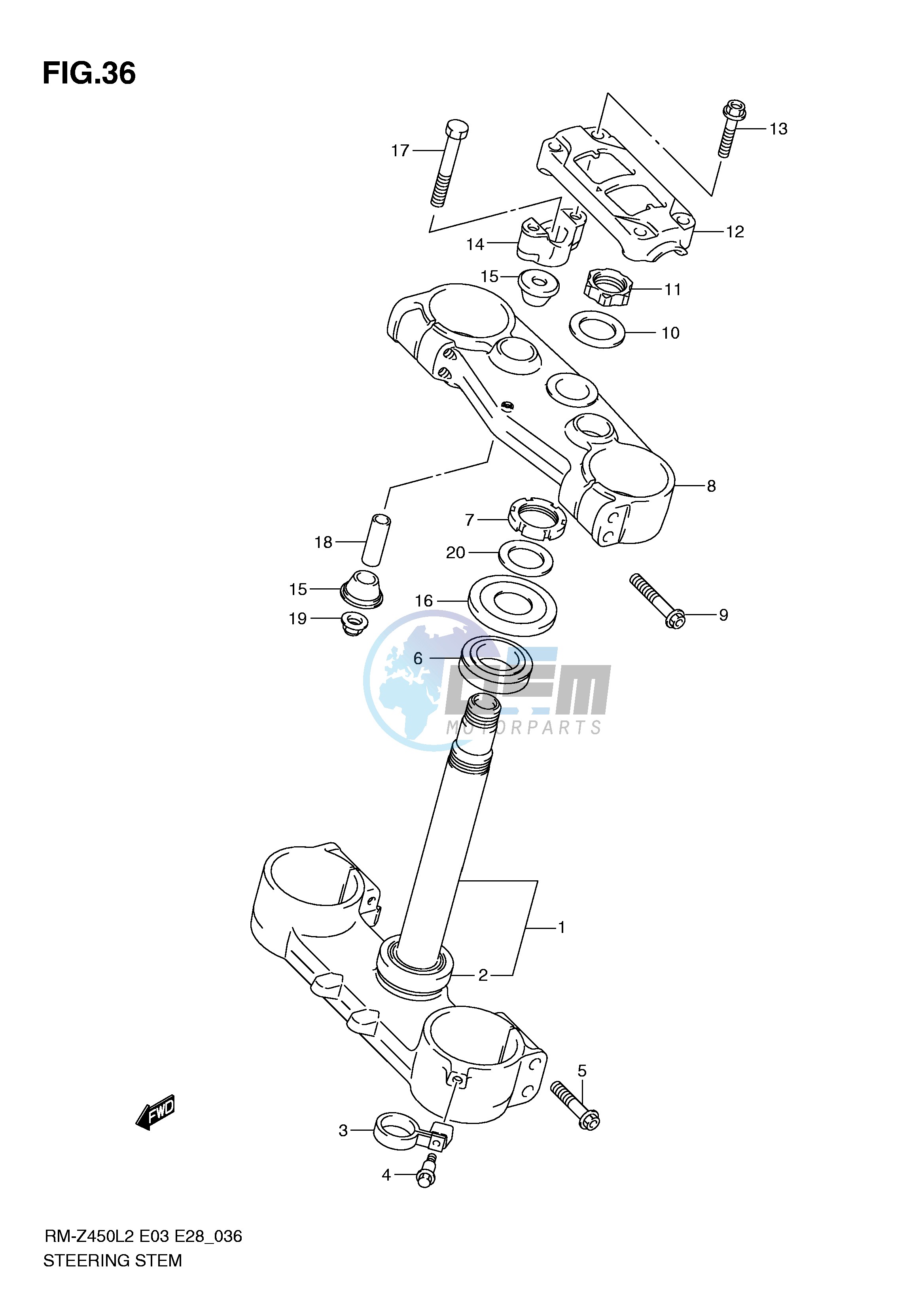 STEERING STEM