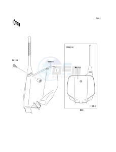 KX 85 A [KX85 MONSTER ENERGY] (A6F - A9FA) A9F drawing ACCESSORY