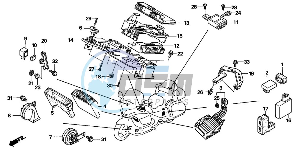 CONTROL UNIT (GL18006/7/8-E,ED,F,U)