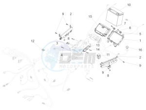 MGX 21 FLYING FORTRESS 1380 USA drawing Rear electrical system