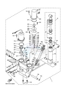 Z300TUR drawing POWER-TILT-ASSEMBLY-1