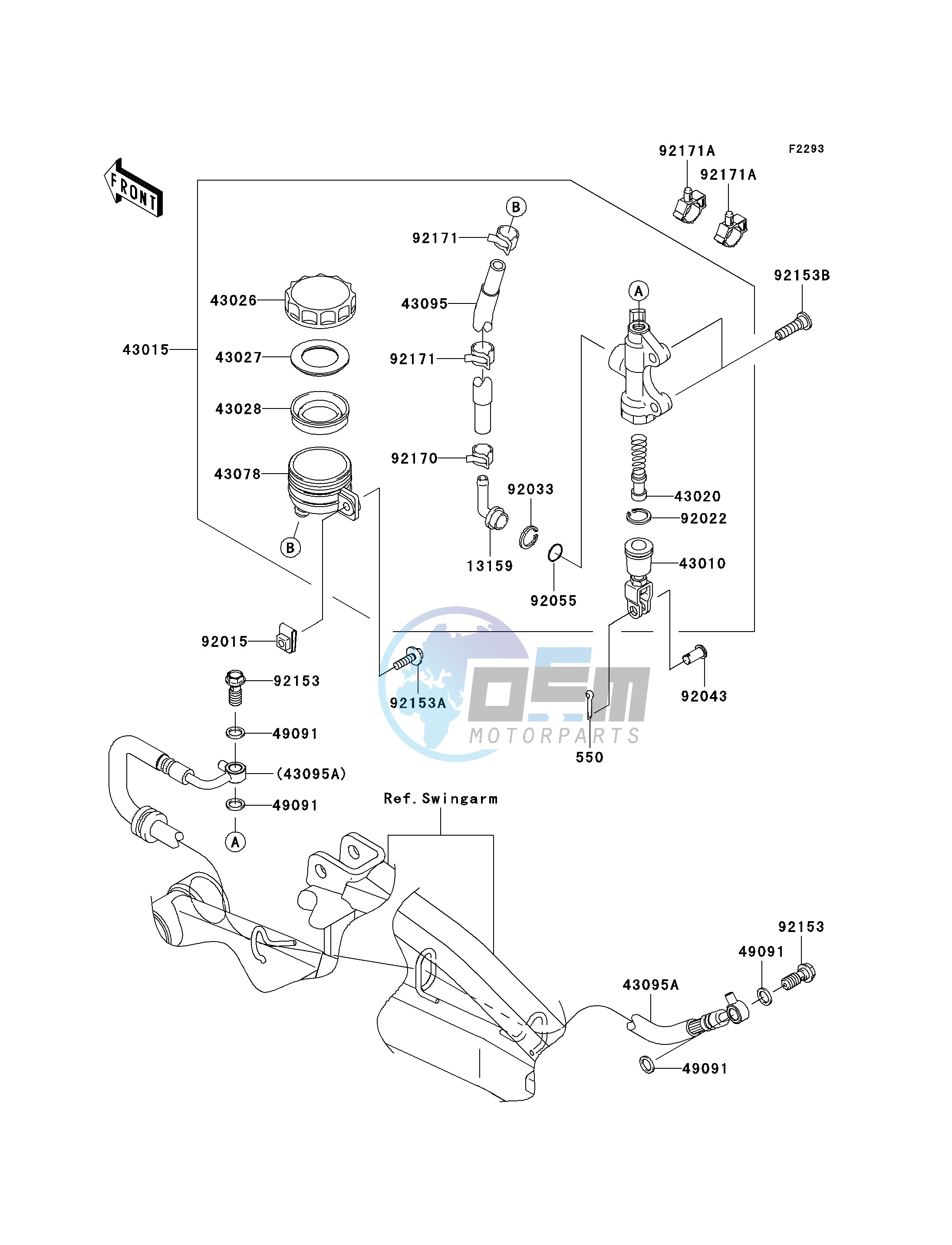 REAR MASTER CYLINDER