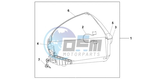 45L TOP BOX NIGHTSTAR BLACK