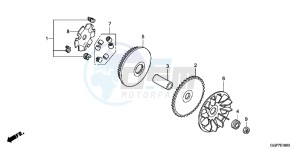 NSC50T2F NSC50T2 UK - (E) drawing DRIVE FACE