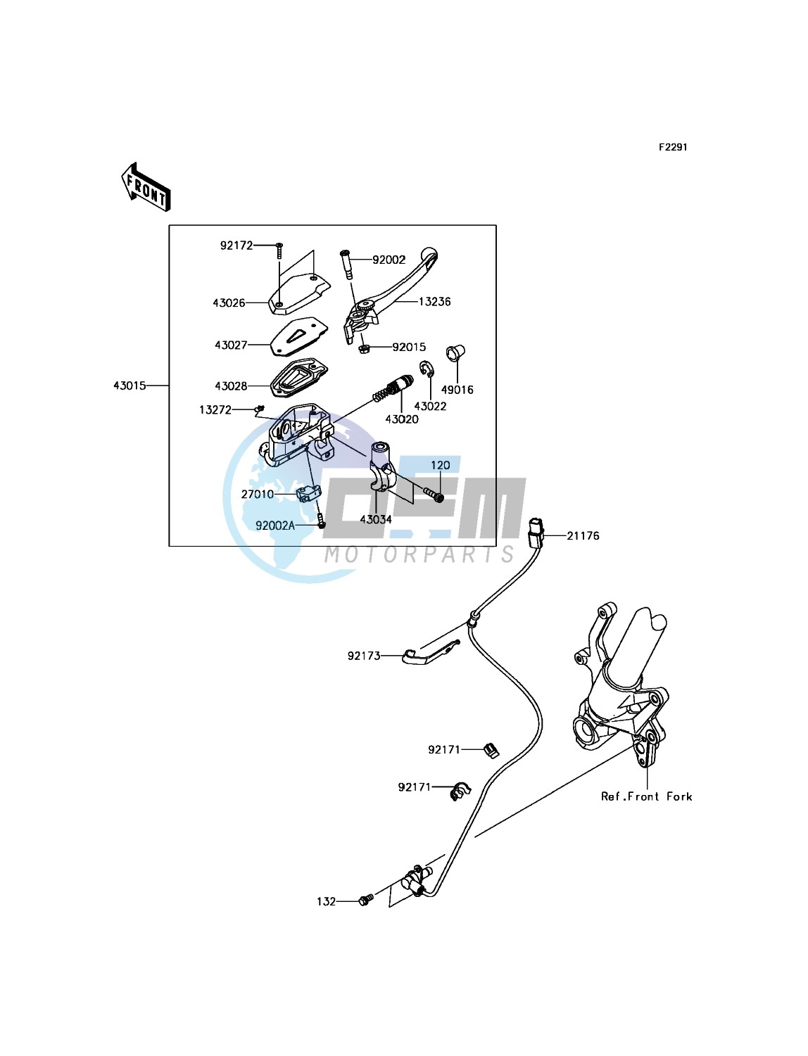 Front Master Cylinder