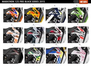 MARATHON-125-PRO-BLACK-SERIES drawing ACCESSOIRIES - DECAL SETS