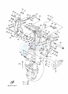 FL350AET1X drawing FRONT-FAIRING-BRACKET