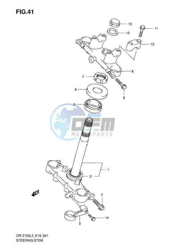 STEERING STEM